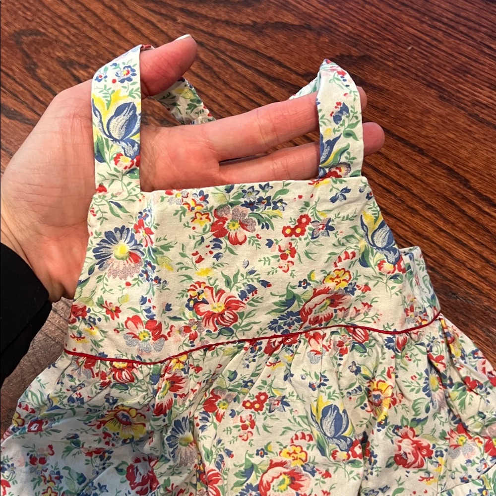 Baby Girl Ralph Lauren Floral Summer Dress Size 6 Months - Picture 2 of 10